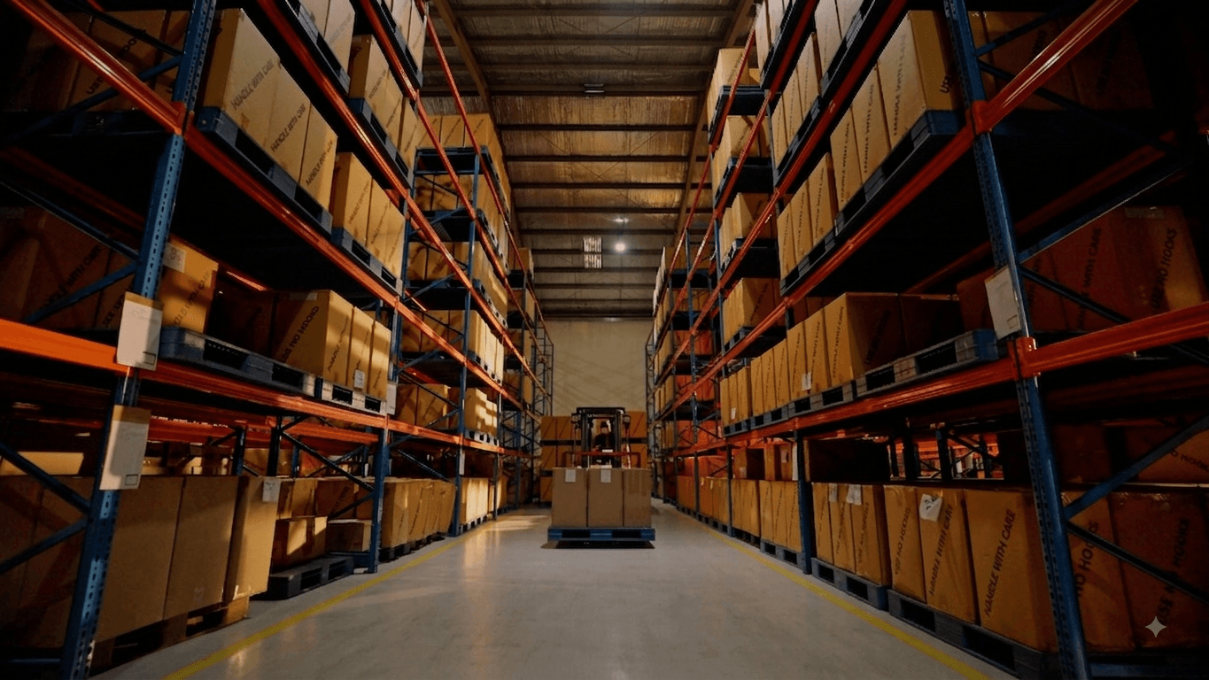 Warehouse and storage facility