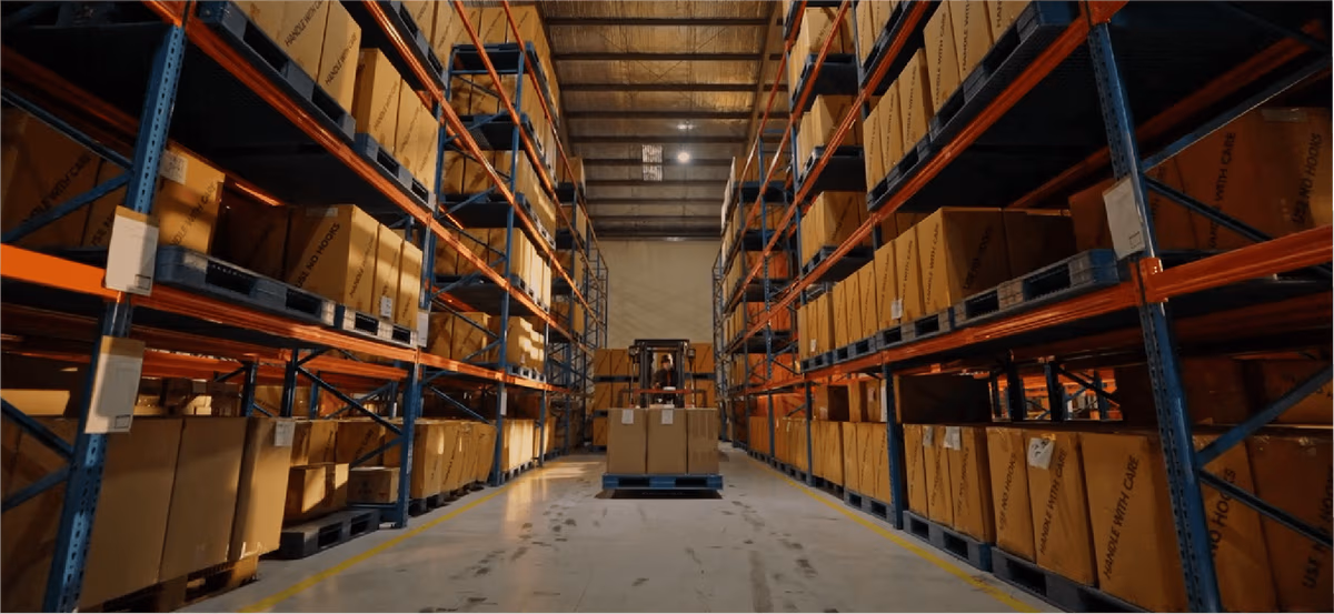 Warehouse and storage facility